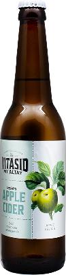 сидр витасид май алтай яблоко полусухой / cider vitasid my altay apple semi dry (0,45 л.)
