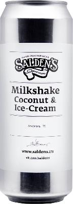 салденс милкшейк дипа коконат&айс-крим / salden's milkshake dipa coconut&ice-cream ж/б (0,45 л.)