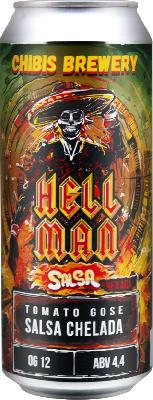 чибис хэлл мэн сальса челада / chibis hell man salsa chelada ж/б (0,5 л.)