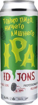 айди джонс ипа / id jons ipa ж/б (0,45 л.)