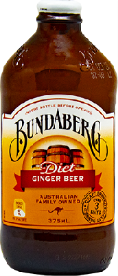 лимонад бандаберг джинджер бир диет / bundaberg ginger beer diet (0,375 л.)