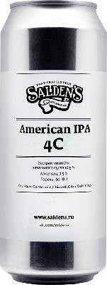 салденс американ ипа 4с / salden's american ipa 4c ж/б (0,45 л.)