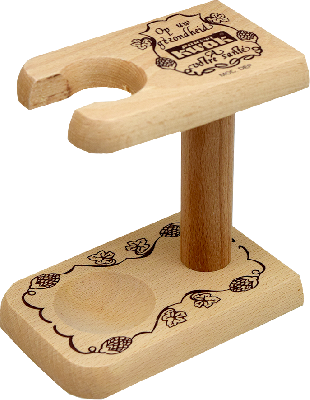 паувел квак / pauwel kwak (подставка деревянная для бокала 0,33 л.)