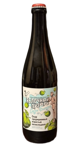 Традиционный Игристый Полусладкий Сидр Сидры Белогорья