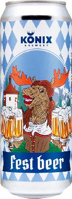 коникс фест бир / konix fest beer ж/б (0,45 л.)