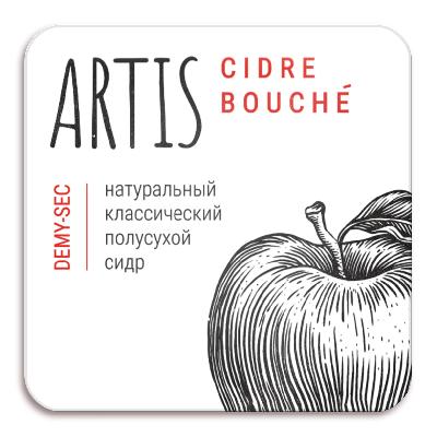 сидр артис боше полусухой 2021 / cider artis bouche polusuhoj 2021 пэт (20 л.)