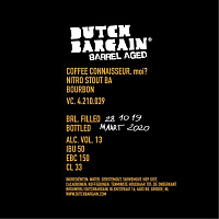 Бурбон Баррел Эйджд Кофе Коннайссёр, Муа?