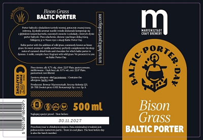 Балтик Портер Дэй 2026 Бизон Грасс