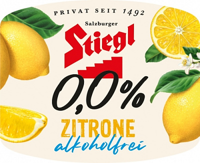 Штигль 0.0% Цитроне