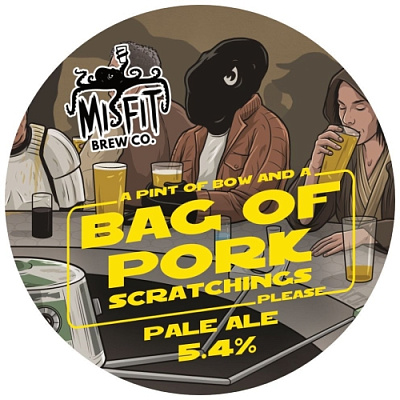 Э Пинт оф Боу Энд Э Бэг оф Порк Скрэтчингс Плиз