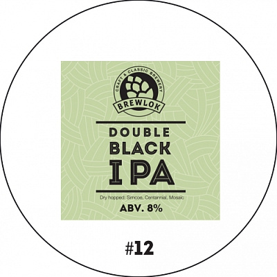 Дабл Блэк ИПА #12