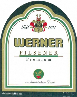 Вернер Премиум Пилсенер