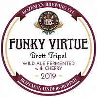 2019 Фанки Вертью Бретт Триппель Вайлд Эль w/Черри