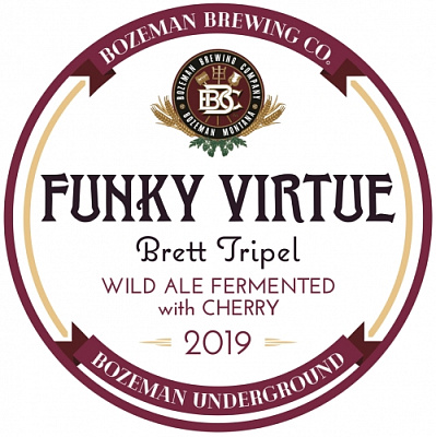 2019 Фанки Вертью Бретт Триппель Вайлд Эль w/Черри