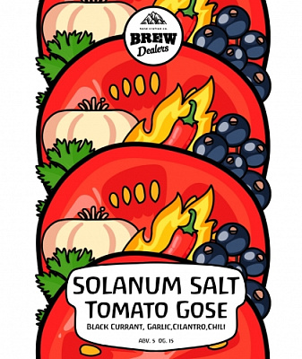 Соланам Солт Блэк Каррент Энд Гарлик