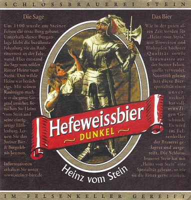 Хайнц фон Штайн Хефевайсбир Дункель