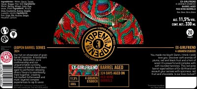 Экс-Гёрлфренд 2024 БА Ред Вайн Баррелс