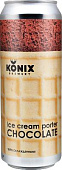 Коникс Мороженое Портер Шоколад / Konix Ice Cream Porter Chocolate ж/б (0,45 л.)