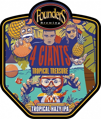 4 Джайентс Тропикал Треже