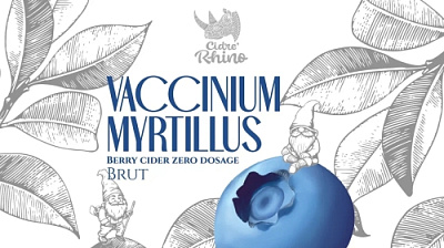 Вакциниум Миртиллус Берри Сидзер Зеро Дозаж Брют 2023