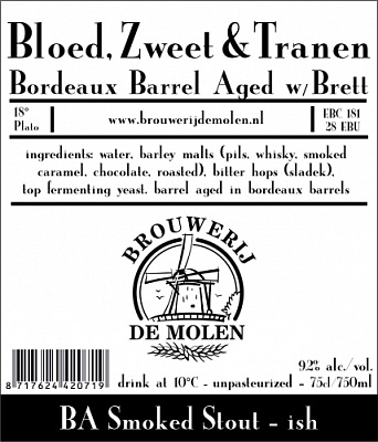 Блод, Звет и Транен Бордо Баррел Эйджд с Бретт