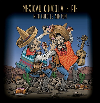 Мексикан Чоколат Пай Виз Чипотле Энд Рам