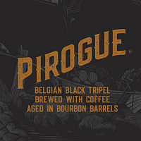 2020 Пирог Бельгиан Стайл Блэк Триппель Брюд Виз Кофе Эйджд 2 Йирс ин Бурбон Баррелс