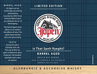 Из Зэт Спелт Райт? Гленбург энд Охройск Виски Баррел Эйджд