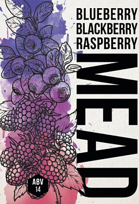 Блюберри Блэкберри Энд Распберри Мид