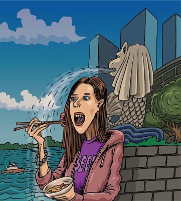 Сингапурский Суп Лакса