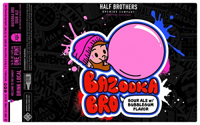 Базука Бро Ориджинал Баблгам Кислый