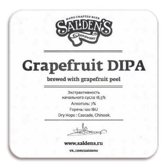 Saldens Grapefruit DIPA