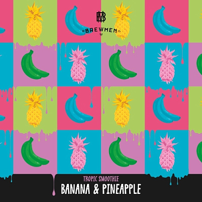 Тропик Смузи Банана и Пайнэпл