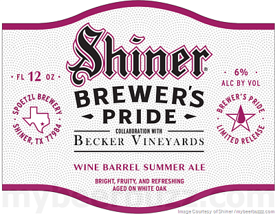Шайнер Брюэрс Прайд Вайн Баррел Блонд Эль