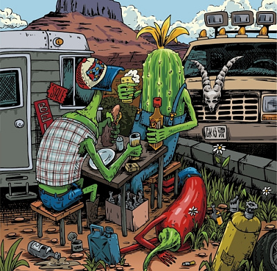 Огурцы и Халапеньо в Бурбоне