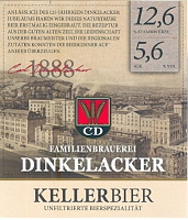 Динкелакер Келлербир 1888