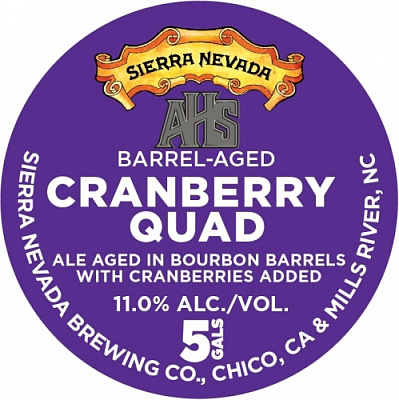 Альфа Хоп Социети 2018: Баррел-Эйджид Крэнберри Квад