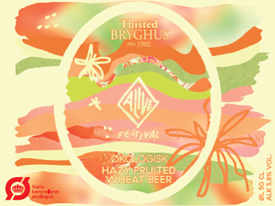 Алайв Экологик Хейзи Фрутед Вит Бир