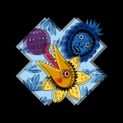 Твайс Берри Блад: Блюберри Блэкберри энд Ванилла