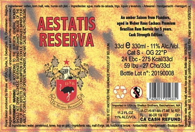 Эстатис Кашаса Ром Резерва